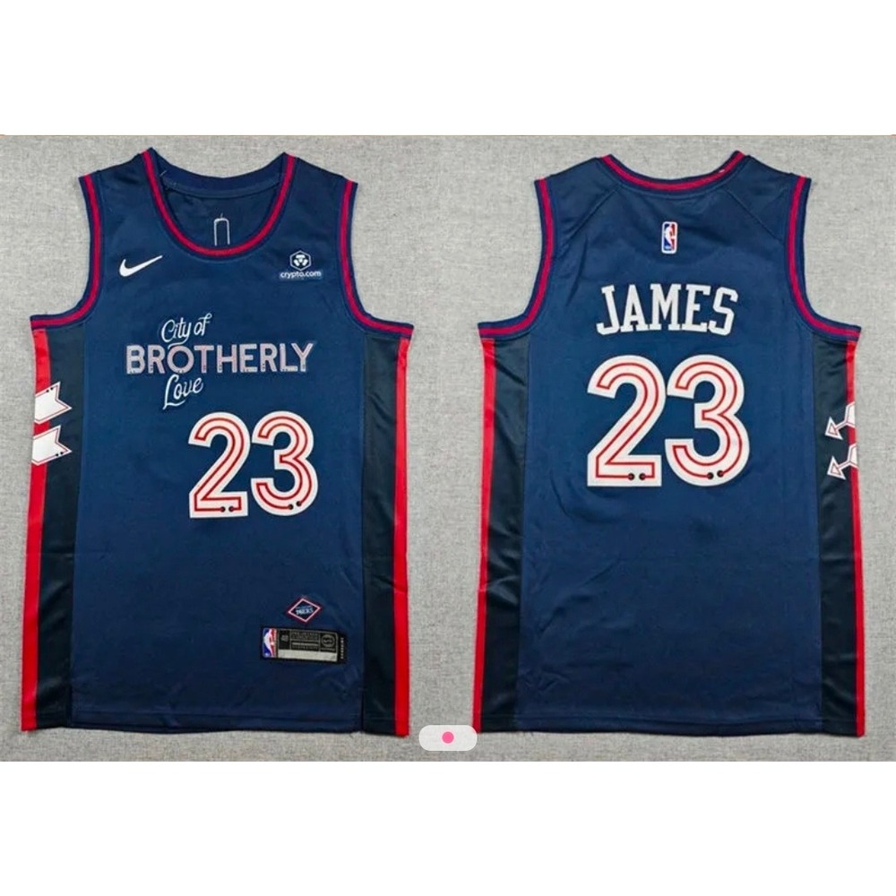 Stitched LeBron James Philadelphia 76ers 2026-27 City Edition Jersey large NEw